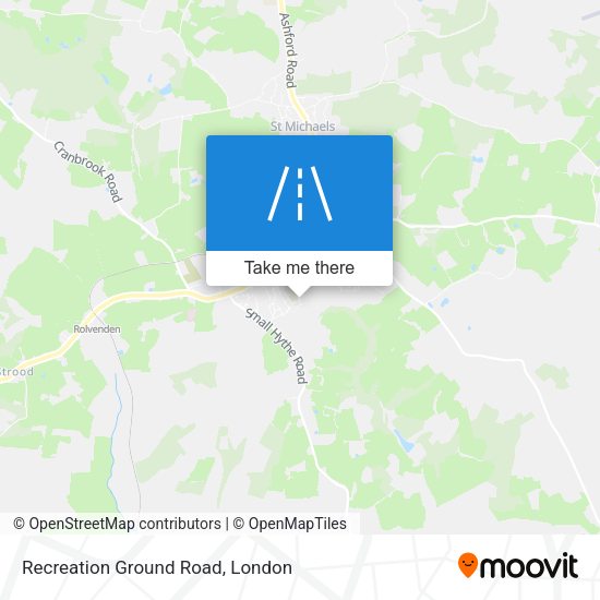 Recreation Ground Road map