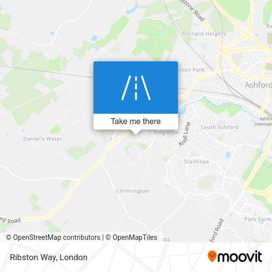 Ribston Way map