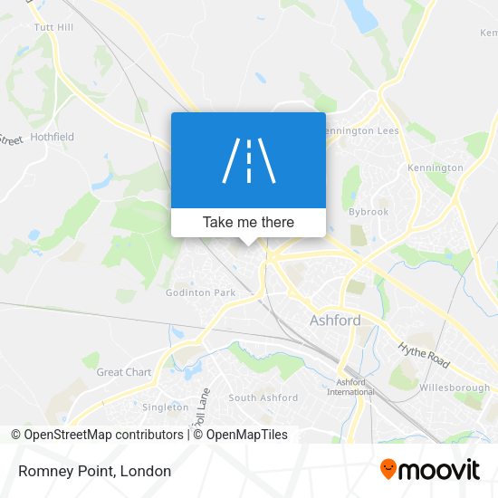 Romney Point map