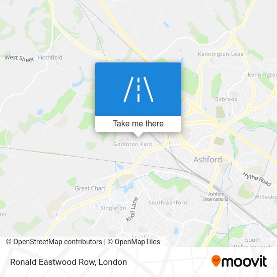 Ronald Eastwood Row map