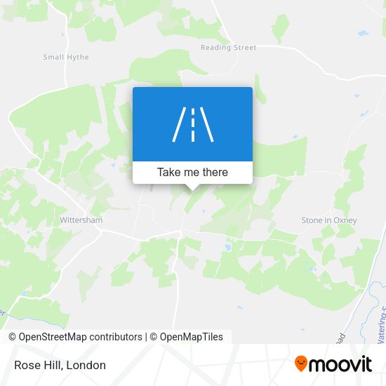 Rose Hill map