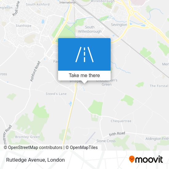 Rutledge Avenue map