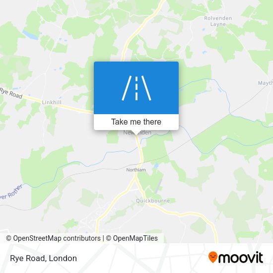 Rye Road map