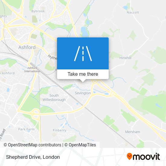 Shepherd Drive map