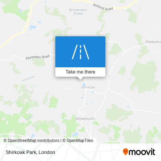 Shirkoak Park map