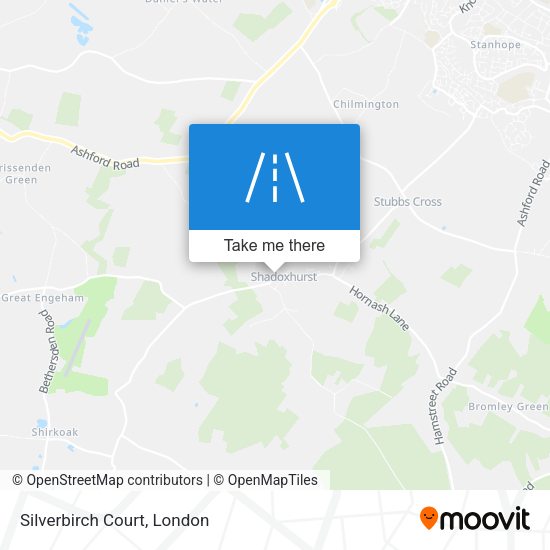 Silverbirch Court map