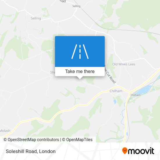 Soleshill Road map