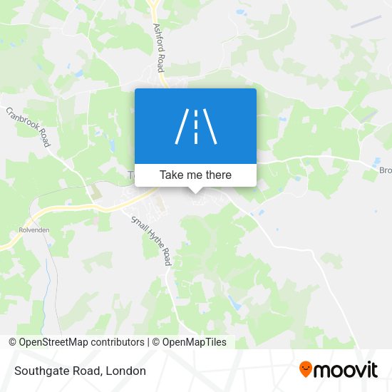Southgate Road map
