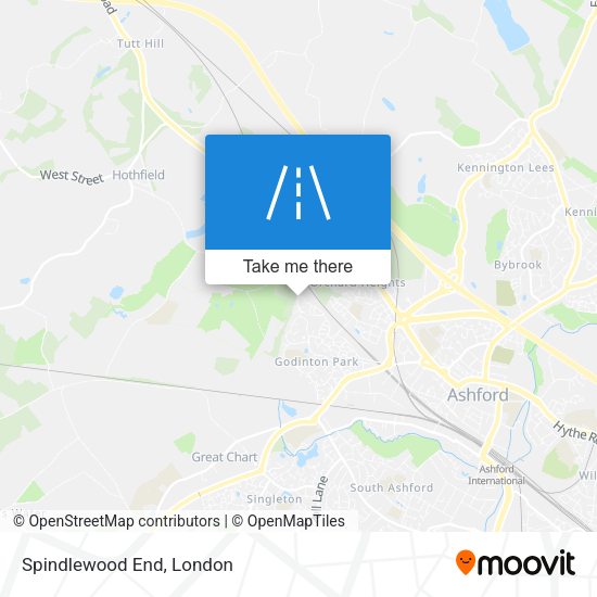 Spindlewood End map
