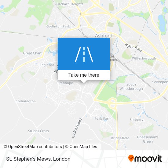 St. Stephen's Mews map