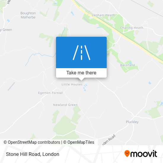 Stone Hill Road map