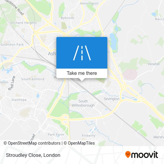 Stroudley Close map