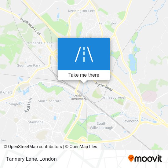 Tannery Lane map