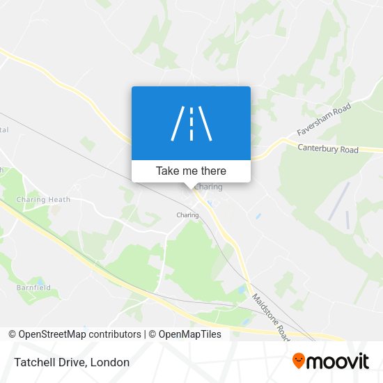 Tatchell Drive map