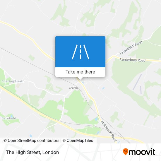 The High Street map