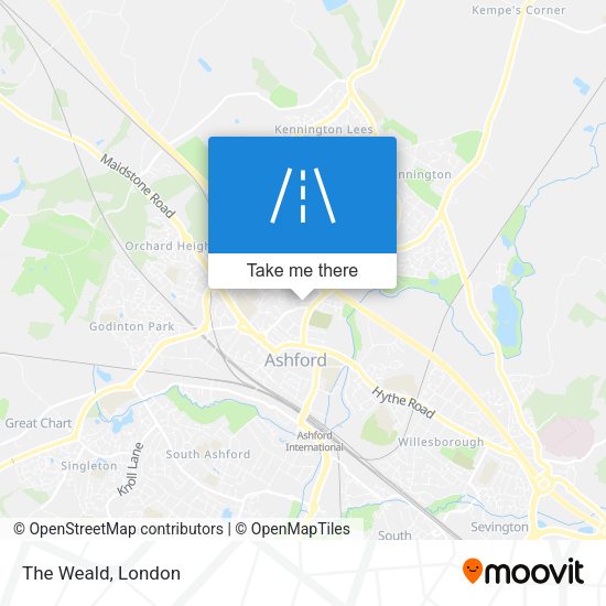 The Weald map