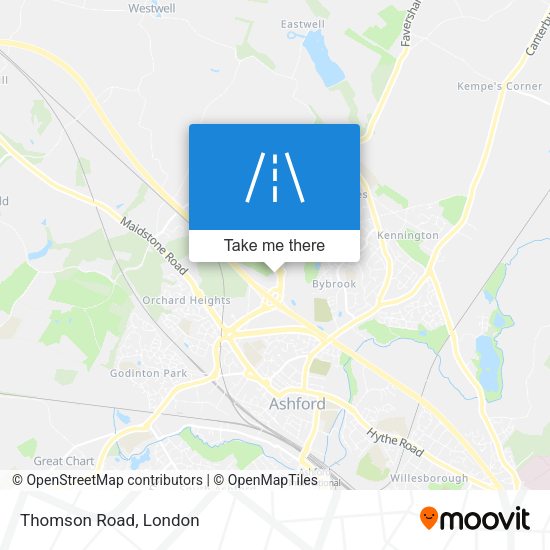 Thomson Road map