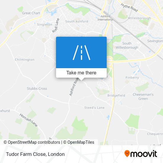 Tudor Farm Close map