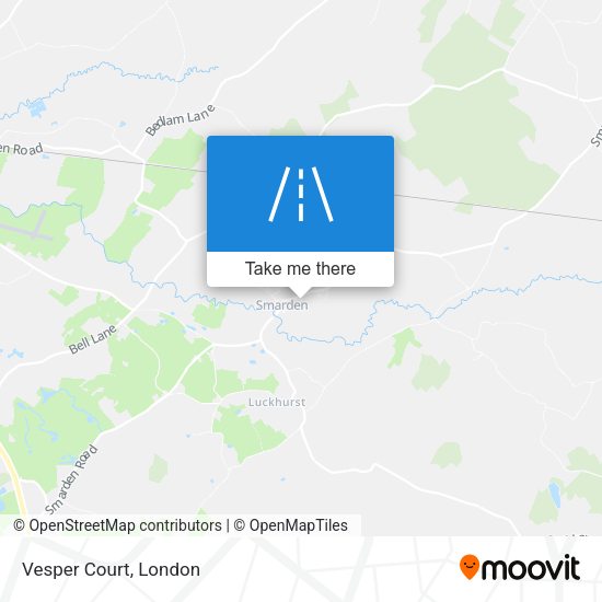 Vesper Court map