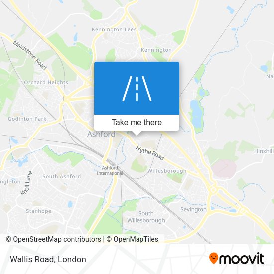 Wallis Road map