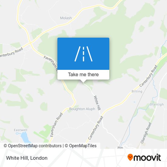 White Hill map
