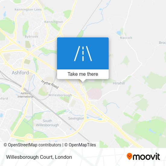Willesborough Court map