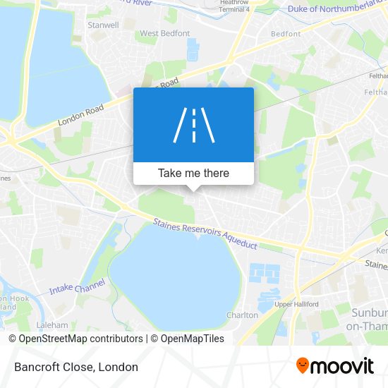 Bancroft Close map