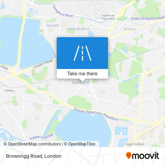 Brownrigg Road map