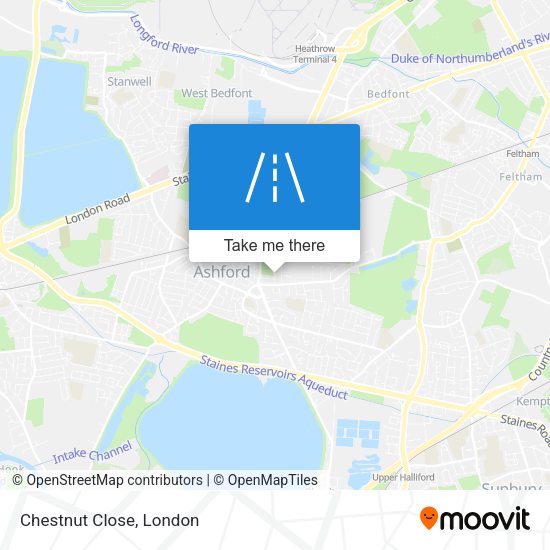 Chestnut Close map