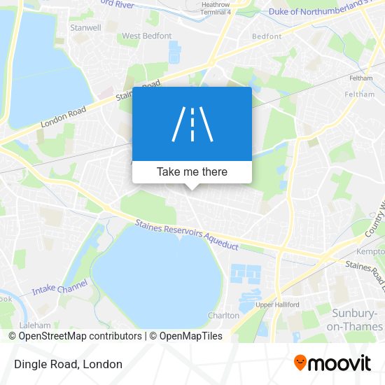Dingle Road map