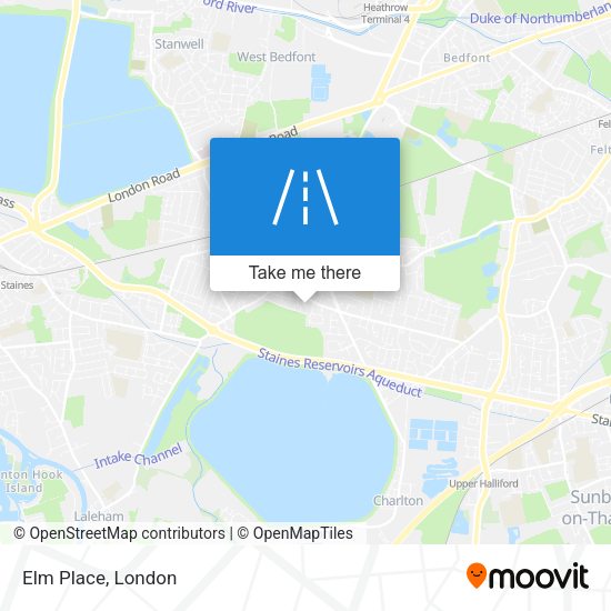 Elm Place map
