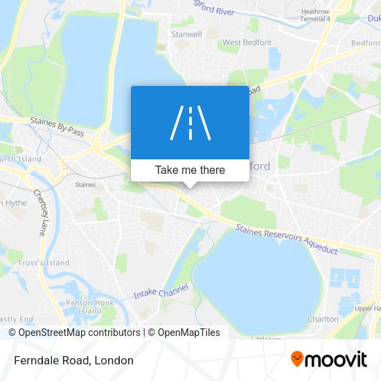 Ferndale Road map