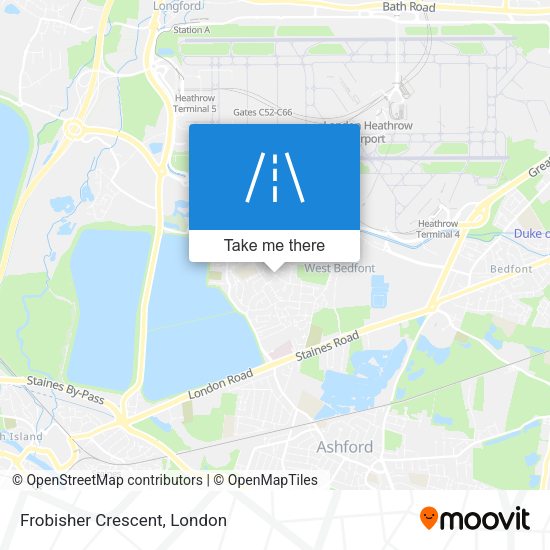 Frobisher Crescent map