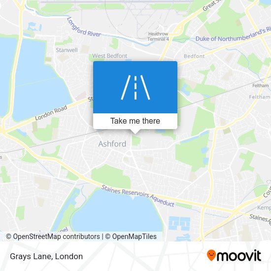 Grays Lane map