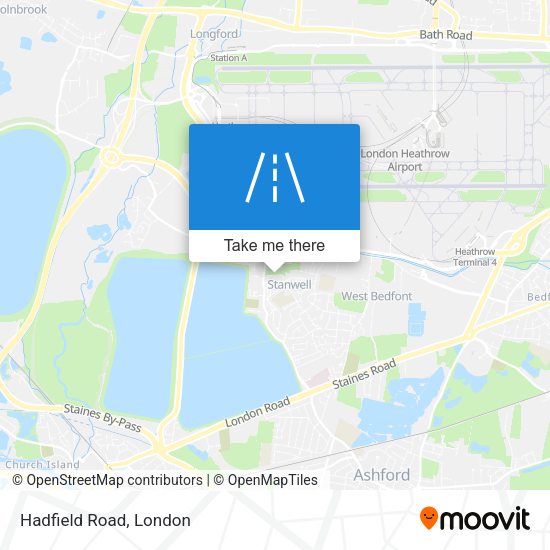 Hadfield Road map