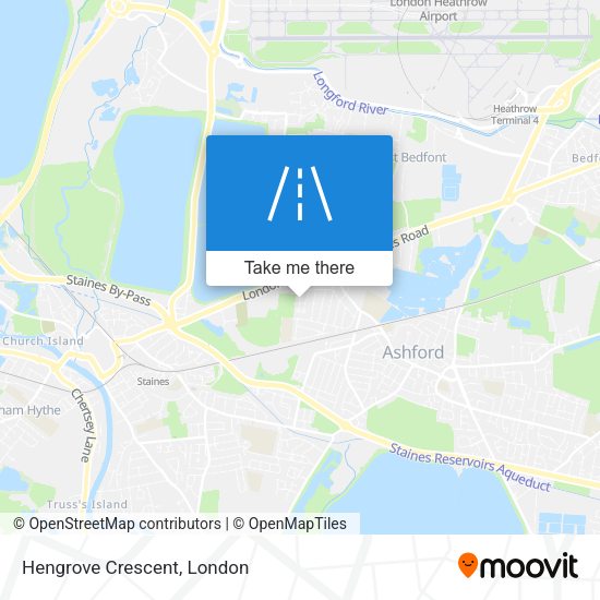 Hengrove Crescent map