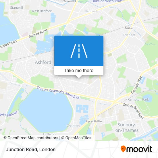Junction Road map