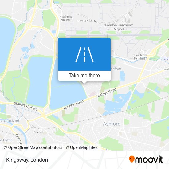 Kingsway map