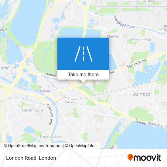 London Road map