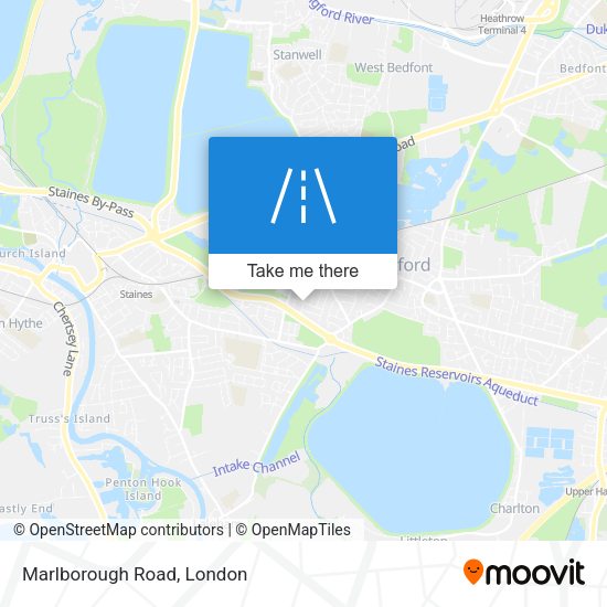 Marlborough Road map