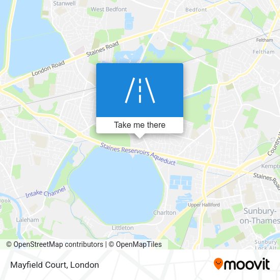 Mayfield Court map