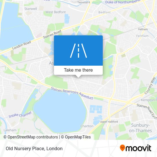 Old Nursery Place map