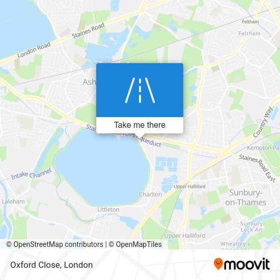 Oxford Close map