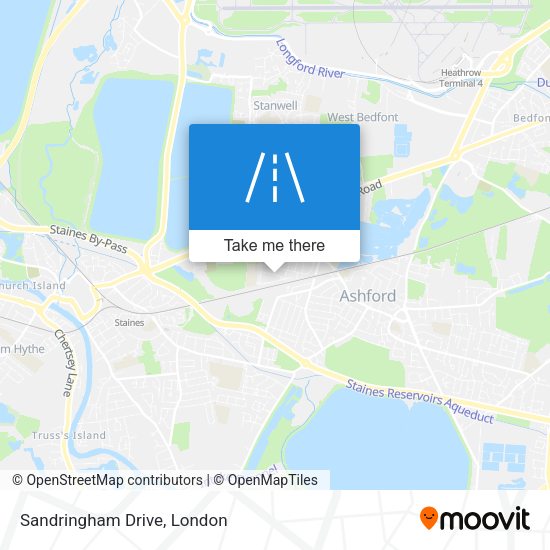 Sandringham Drive map