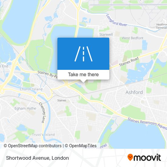 Shortwood Avenue map