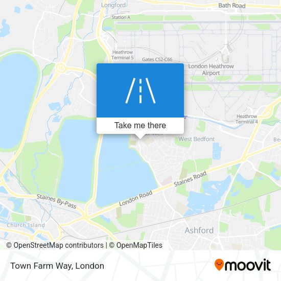 Town Farm Way map