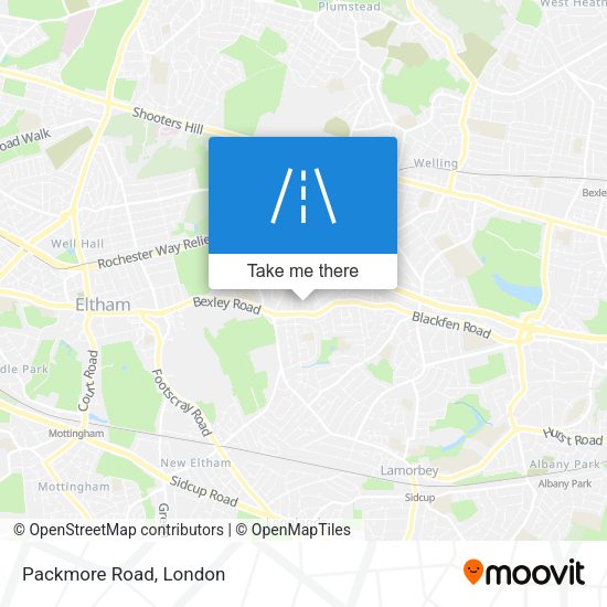 Packmore Road map