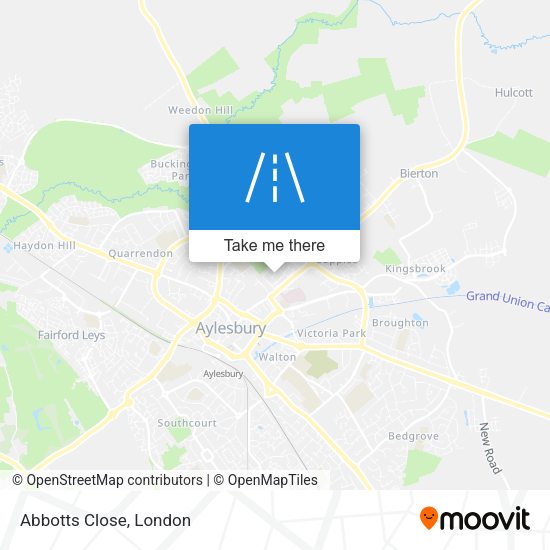 Abbotts Close map