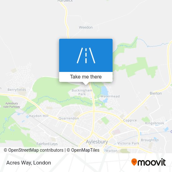 Acres Way map