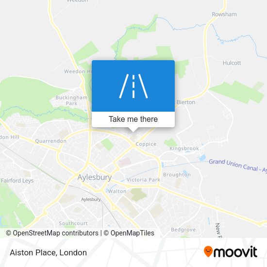 Aiston Place map